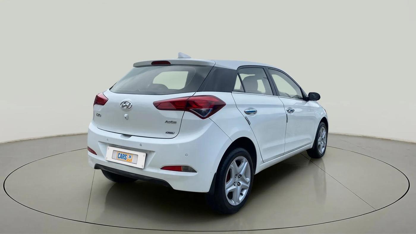 2017 Hyundai Elite i20 ASTA 1.4 CRDI, Diesel, Manual, 89,434 km, Right Back Diagonal