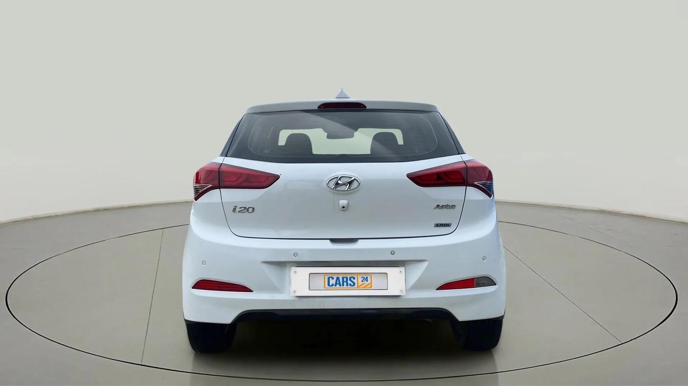 2017 Hyundai Elite i20 ASTA 1.4 CRDI, Diesel, Manual, 89,434 km, Back/Rear