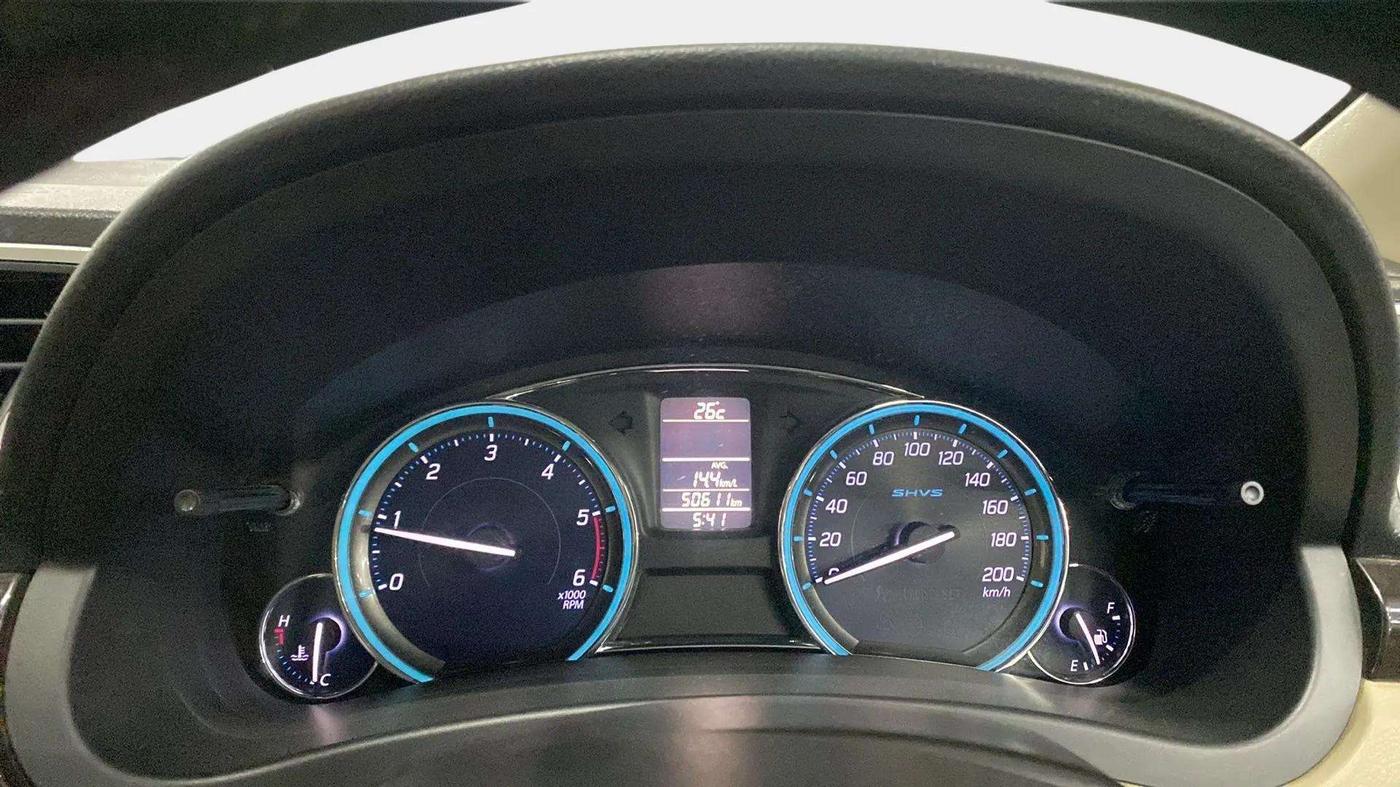 2015 Maruti Ciaz VDI+ SHVS, Diesel, Manual, 50,663 km, Odometer Image