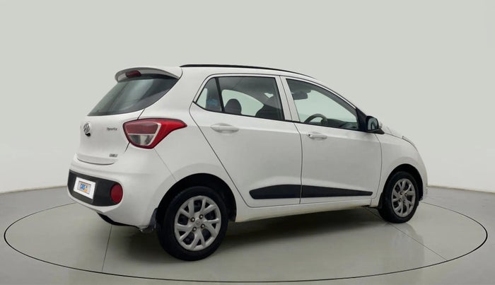 2019 Hyundai Grand i10 SPORTZ 1.2 KAPPA VTVT, Petrol, Manual, 26,187 km, Right Back Diagonal