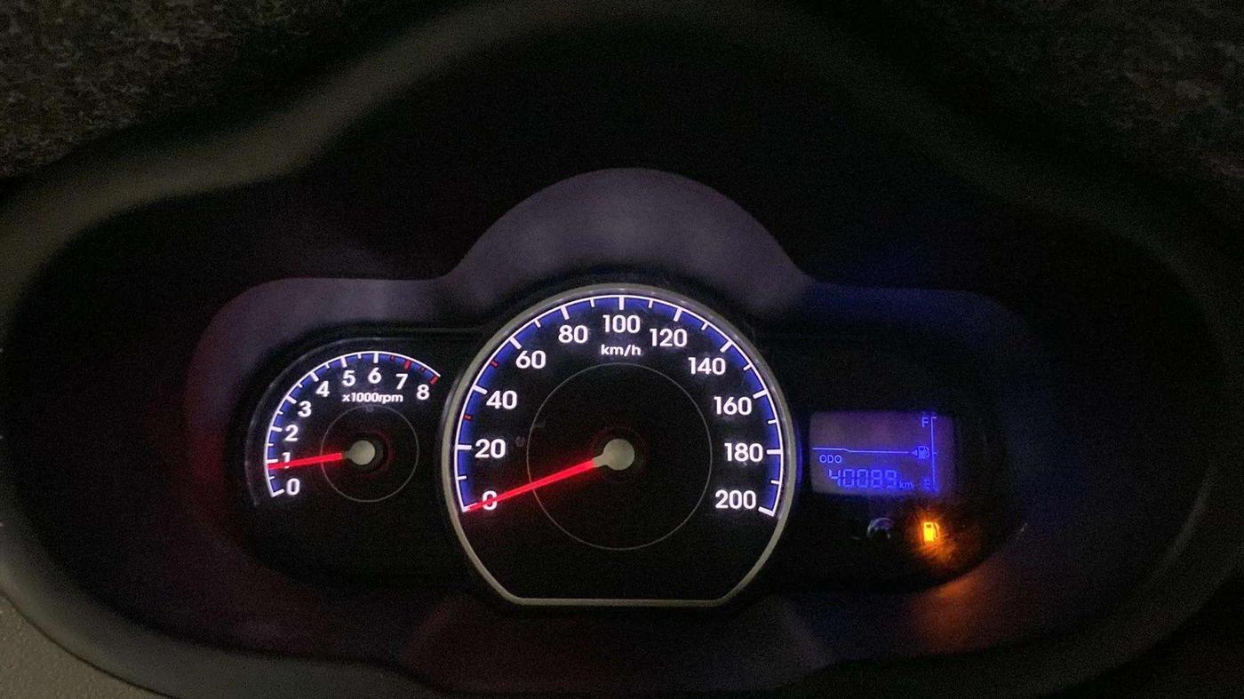 2013 Hyundai i10 SPORTZ 1.2, Petrol, Manual, 40,059 km, Odometer Image