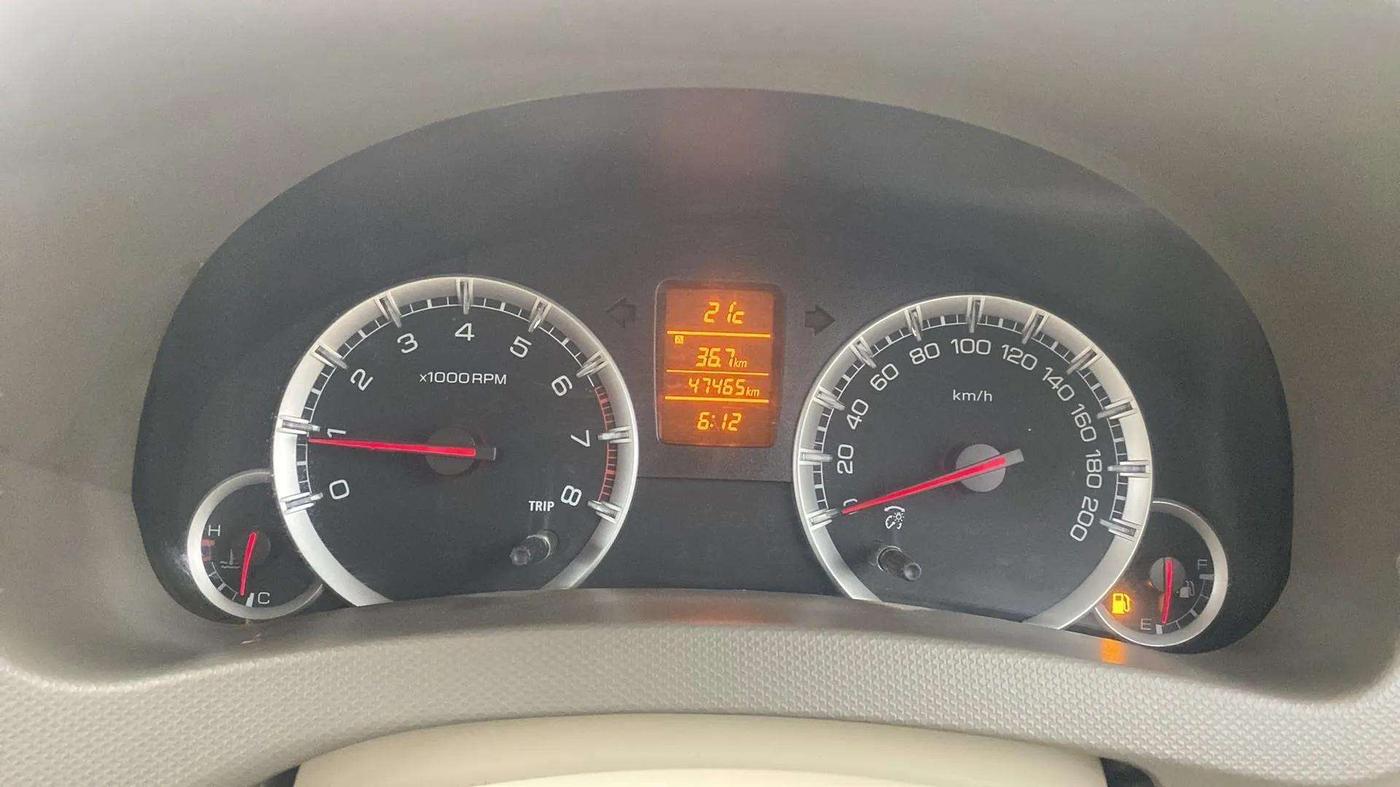 2013 Maruti Ertiga ZXI, Petrol, Manual, 47,427 km, Odometer Image