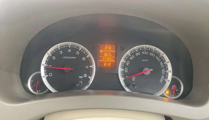 2013 Maruti Ertiga ZXI, Petrol, Manual, 47,427 km, Odometer Image