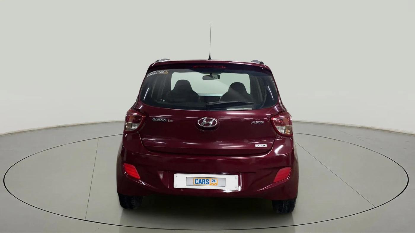 2016 Hyundai Grand i10 ASTA (O) AT 1.2 KAPPA VTVT, Petrol, Automatic, 30,524 km, Back/Rear