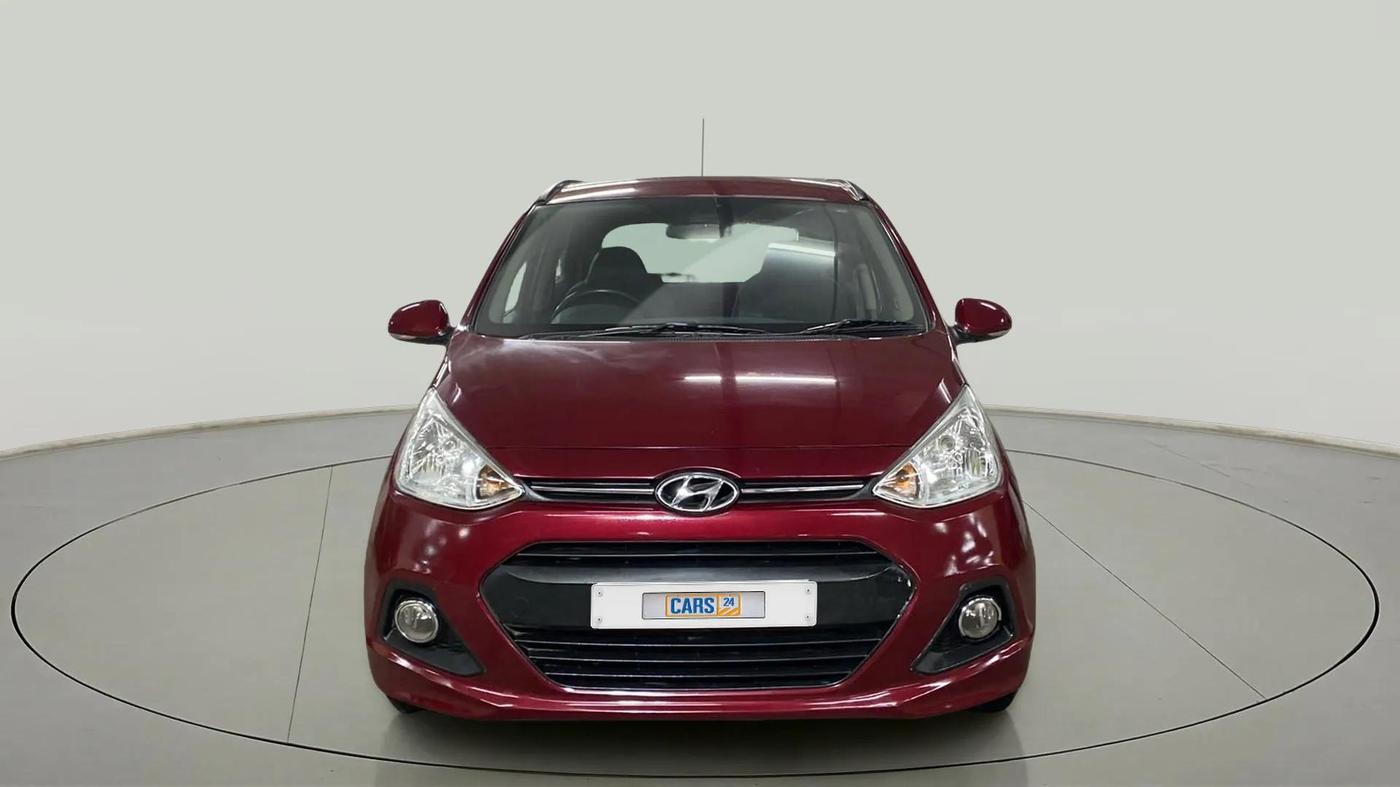 2016 Hyundai Grand i10 ASTA (O) AT 1.2 KAPPA VTVT, Petrol, Automatic, 30,524 km, Front
