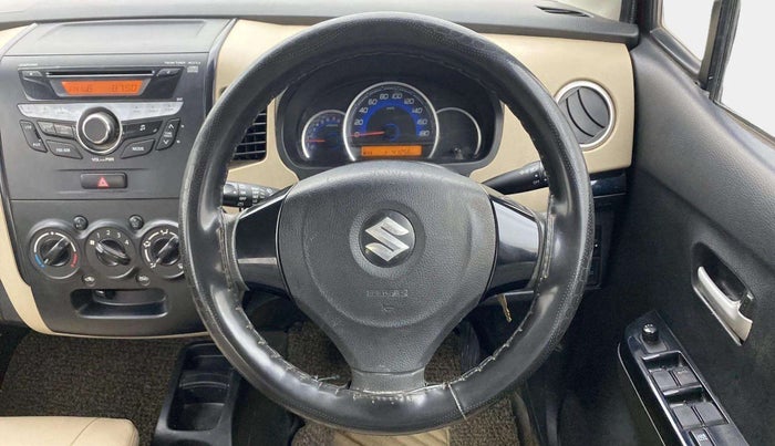 2018 Maruti Wagon R 1.0 VXI OPT, Petrol, Manual, 41,220 km, Steering Wheel Close Up