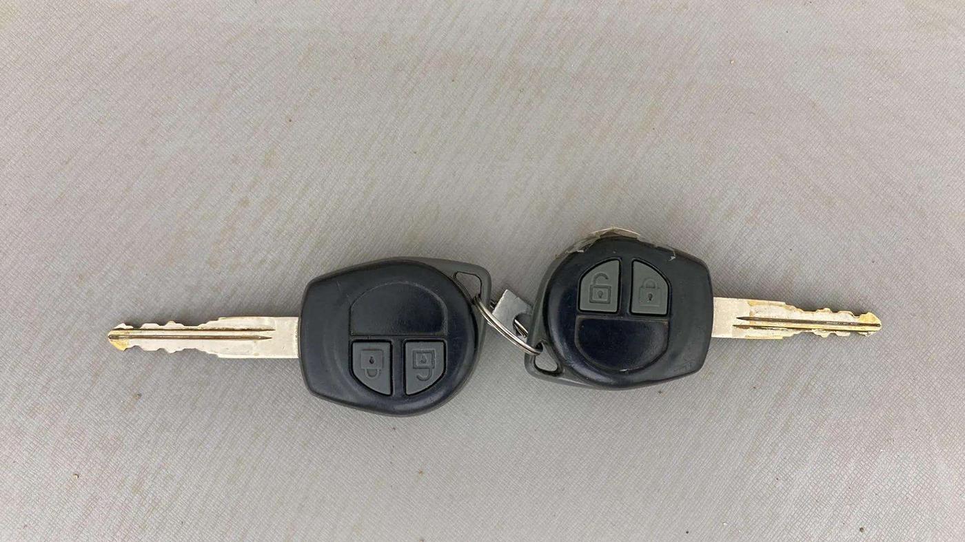 2018 Maruti Wagon R 1.0 VXI OPT, Petrol, Manual, 41,220 km, Key Close Up