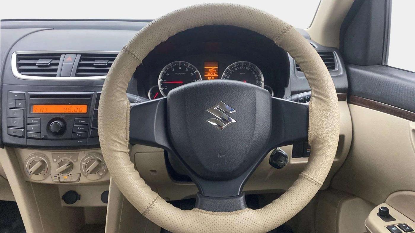 2014 Maruti Swift Dzire VXI, Petrol, Manual, 36,546 km, Steering Wheel Close Up