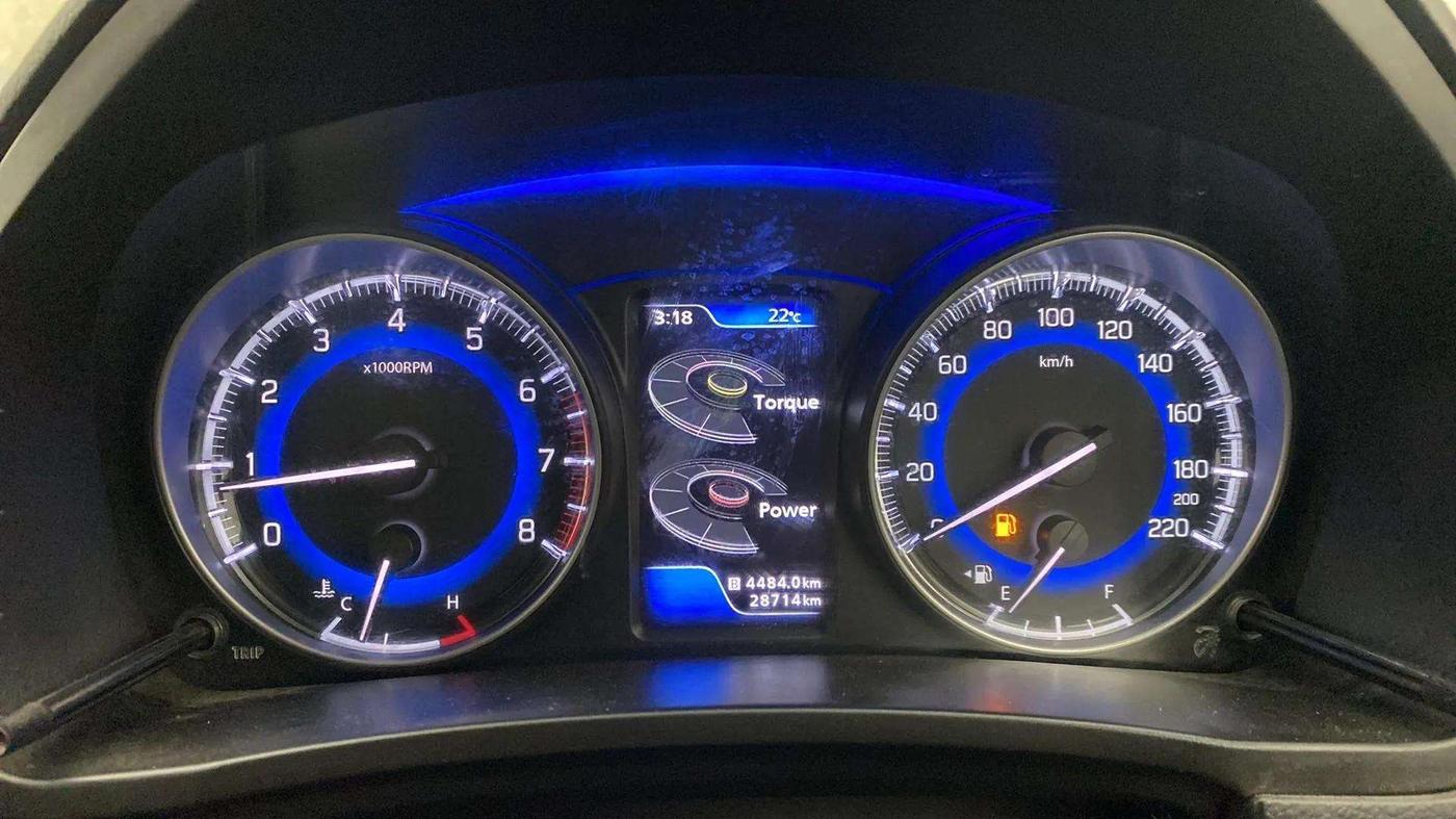 2020 Toyota Glanza G, Petrol, Manual, 28,691 km, Odometer Image