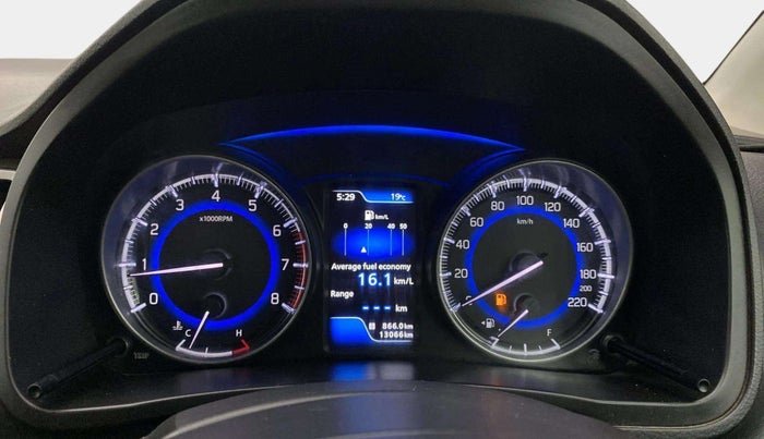 2017 Maruti Baleno ALPHA PETROL 1.2, Petrol, Manual, 13,100 km, Odometer Image