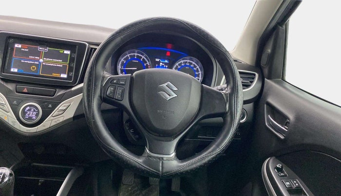 2017 Maruti Baleno ALPHA PETROL 1.2, Petrol, Manual, 13,100 km, Steering Wheel Close Up