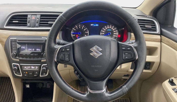 2019 Maruti Ciaz DELTA 1.5 SHVS MT PETROL, Petrol, Manual, 69,131 km, Steering Wheel Close Up