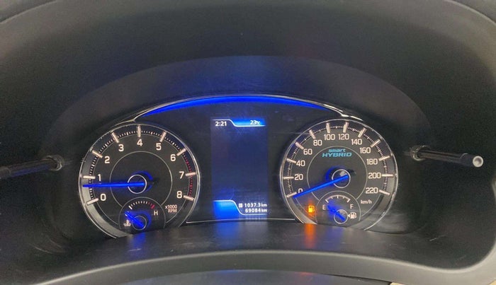 2019 Maruti Ciaz DELTA 1.5 SHVS MT PETROL, Petrol, Manual, 69,131 km, Odometer Image