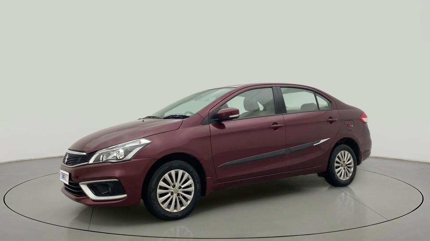 2019 Maruti Ciaz DELTA 1.5 SHVS MT PETROL, Petrol, Manual, 69,131 km, Left Front Diagonal