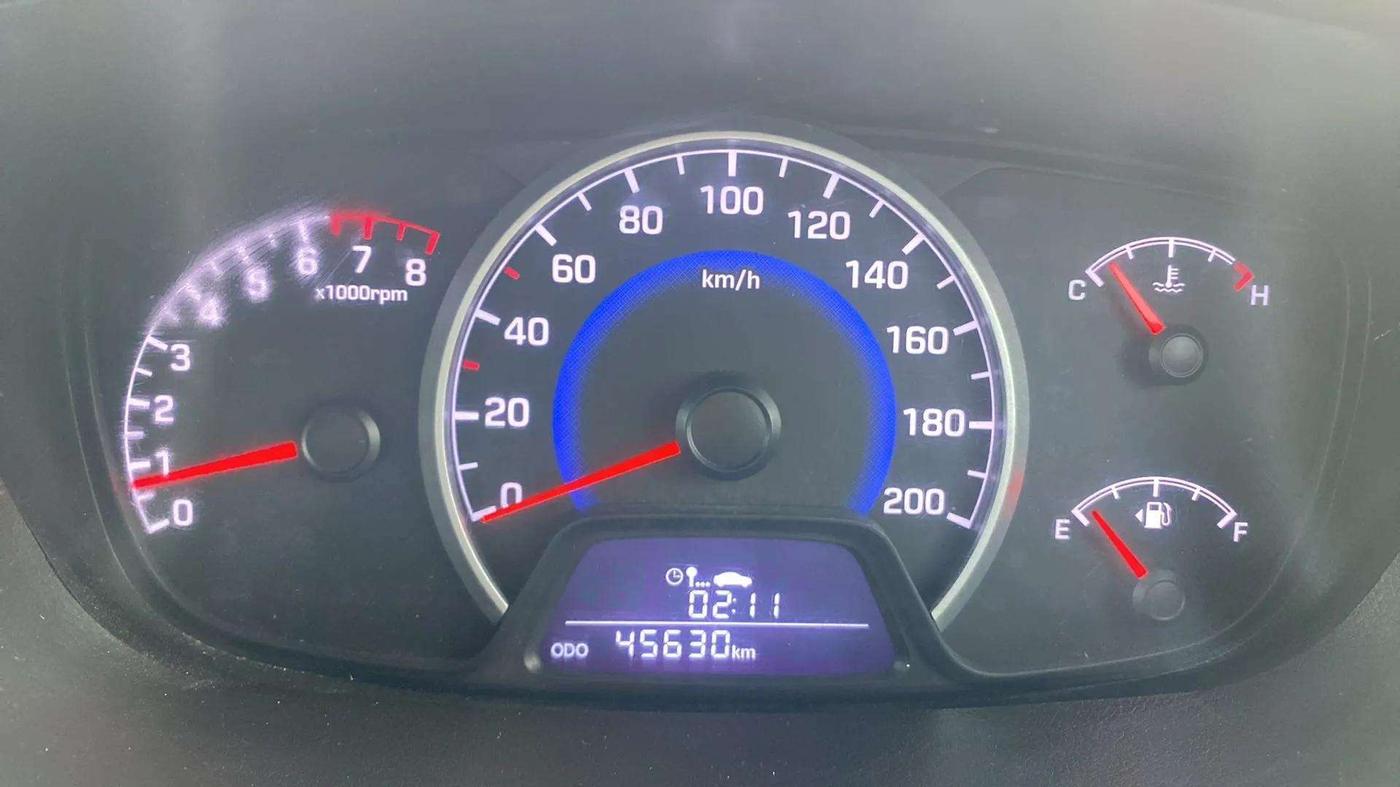 2017 Hyundai Grand i10 MAGNA 1.2 KAPPA VTVT, Petrol, Manual, 45,717 km, Odometer Image