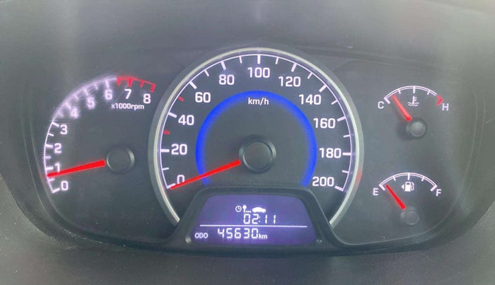 2017 Hyundai Grand i10 MAGNA 1.2 KAPPA VTVT, Petrol, Manual, 45,717 km, Odometer Image