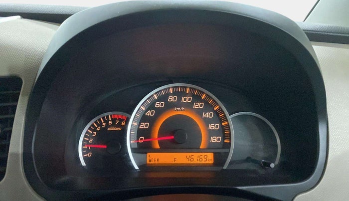 2014 Maruti Wagon R 1.0 VXI, Petrol, Manual, 46,360 km, Odometer Image