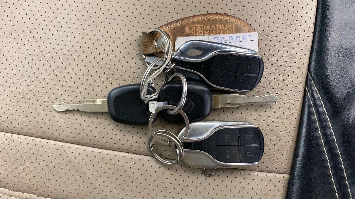 2020 Maruti New Wagon-R LXI CNG 1.0, CNG, Manual, 25,964 km, Key Close Up