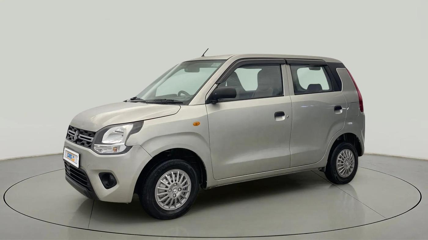 2020 Maruti New Wagon-R LXI CNG 1.0, CNG, Manual, 25,964 km, Left Front Diagonal