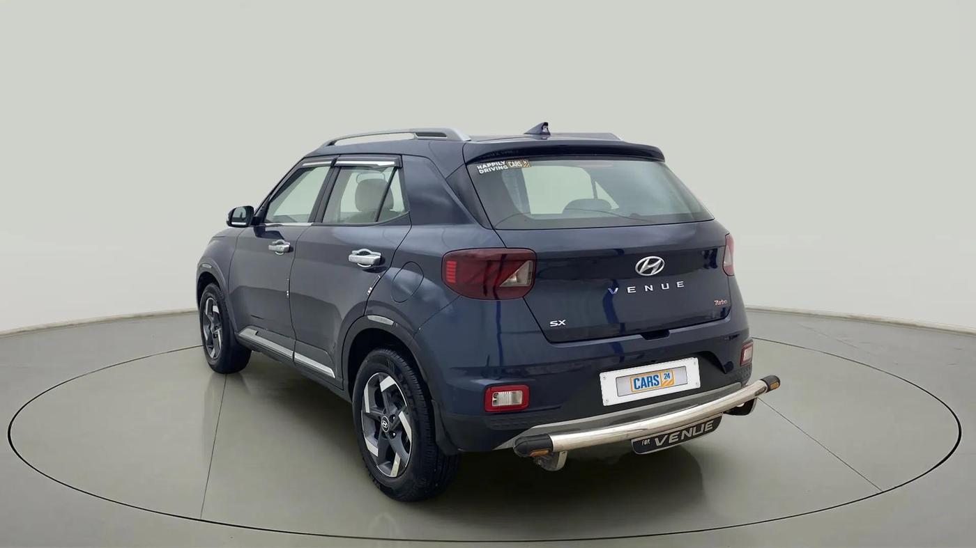 2020 Hyundai VENUE SX 1.0 TURBO IMT, Petrol, Manual, 6,368 km, Left Back Diagonal