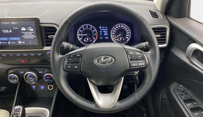 2020 Hyundai VENUE SX 1.0 TURBO IMT, Petrol, Manual, 6,368 km, Steering Wheel Close Up