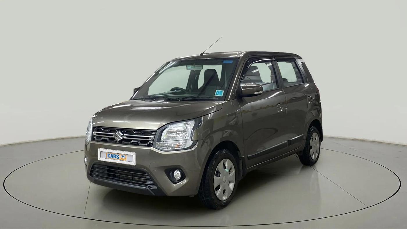 2021 Maruti New Wagon-R ZXI 1.2 AMT, Petrol, Automatic, 13,627 km, Left Front Diagonal