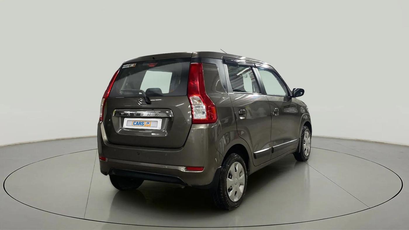 2021 Maruti New Wagon-R ZXI 1.2 AMT, Petrol, Automatic, 13,627 km, Right Back Diagonal