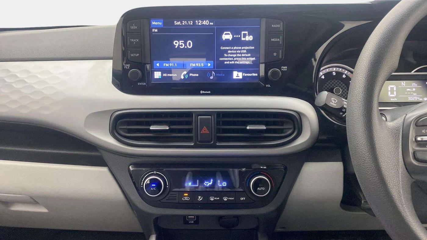 2021 Hyundai GRAND I10 NIOS SPORTZ AMT 1.2 KAPPA VTVT, Petrol, Automatic, 30,379 km, Air Conditioner