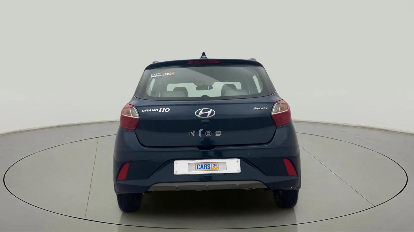 2021 Hyundai GRAND I10 NIOS SPORTZ AMT 1.2 KAPPA VTVT, Petrol, Automatic, 30,379 km, Back/Rear