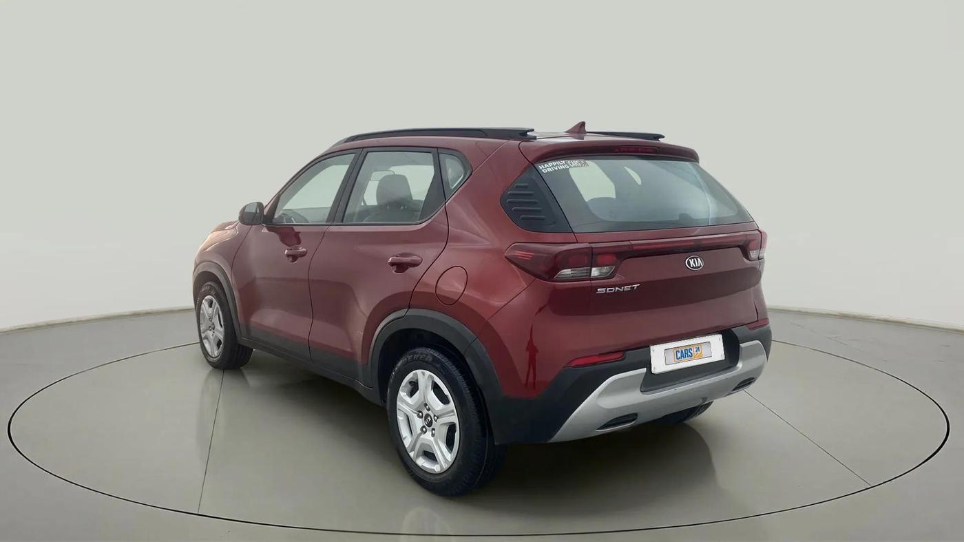 2020 KIA SONET HTK PLUS 1.5 AT, Diesel, Automatic, 81,455 km, Left Back Diagonal