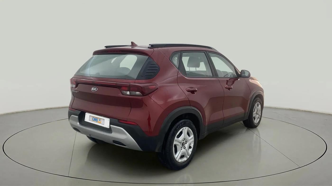 2020 KIA SONET HTK PLUS 1.5 AT, Diesel, Automatic, 81,455 km, Right Back Diagonal