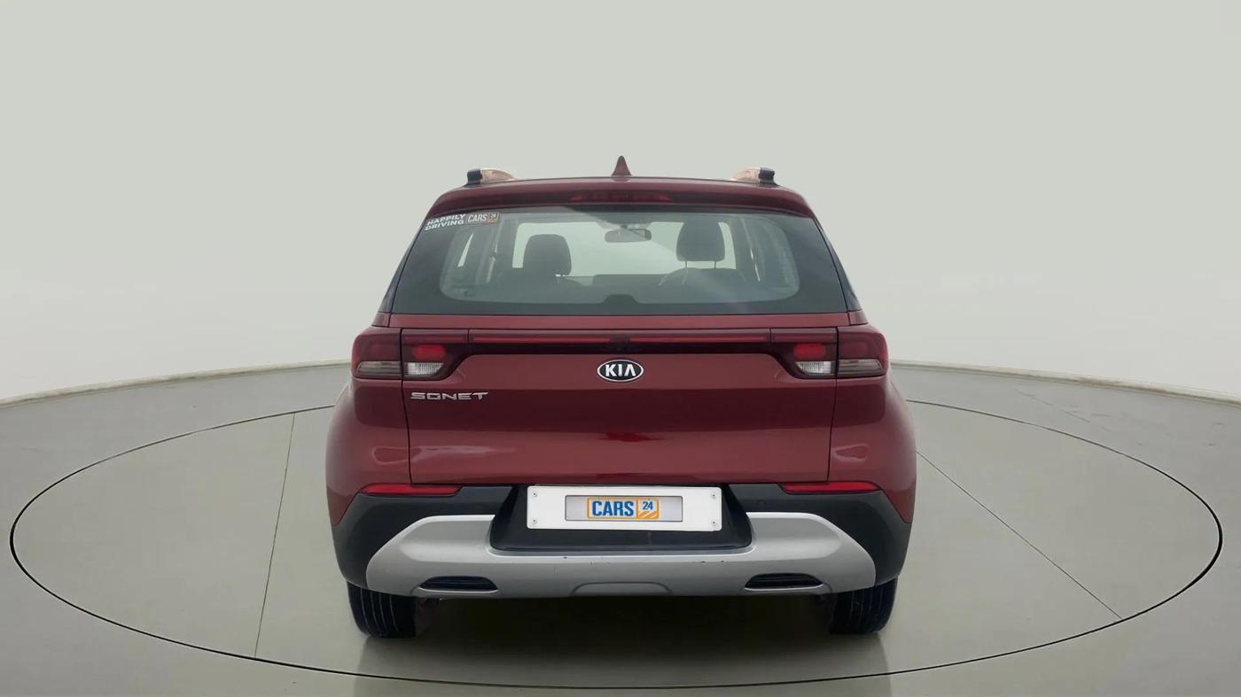 2020 KIA SONET HTK PLUS 1.5 AT, Diesel, Automatic, 81,455 km, Back/Rear