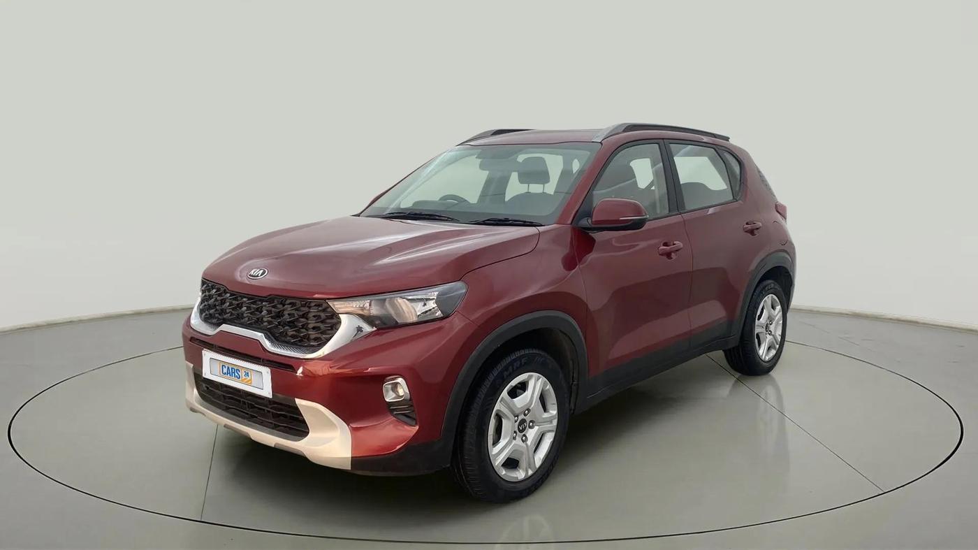 2020 KIA SONET HTK PLUS 1.5 AT, Diesel, Automatic, 81,455 km, Left Front Diagonal