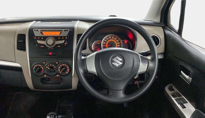 2013 Maruti Wagon R 1.0 VXI, Petrol, Manual, 49,730 km, Steering Wheel Close Up