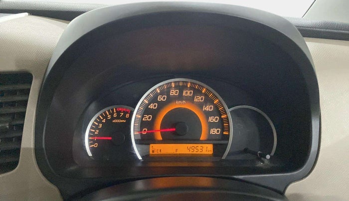 2013 Maruti Wagon R 1.0 VXI, Petrol, Manual, 49,730 km, Odometer Image