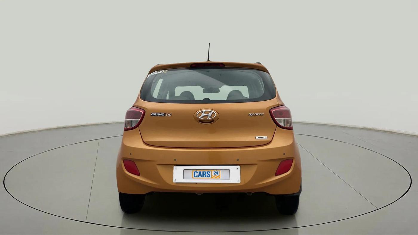 2014 Hyundai Grand i10 SPORTZ AT 1.2 KAPPA VTVT, Petrol, Automatic, 53,881 km, Back/Rear