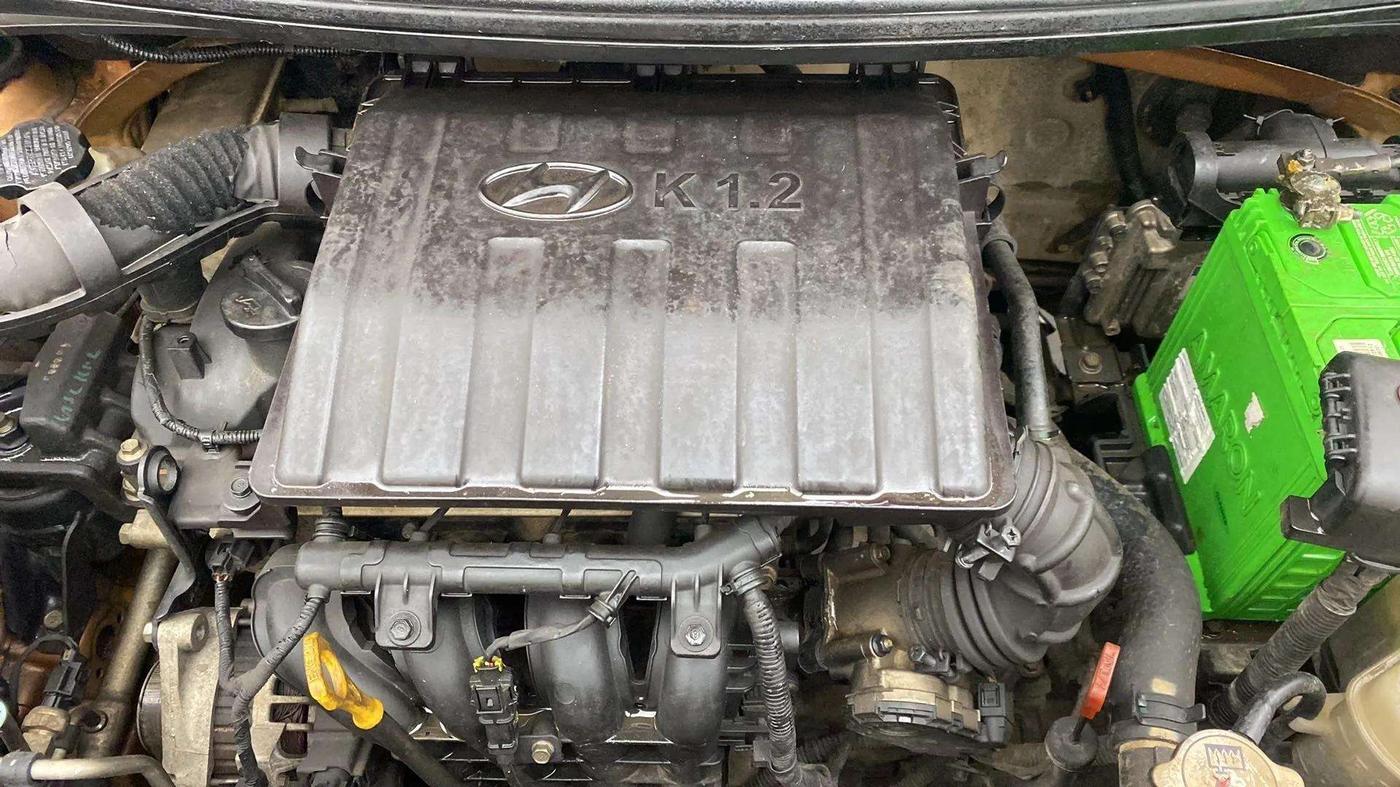 2014 Hyundai Grand i10 SPORTZ AT 1.2 KAPPA VTVT, Petrol, Automatic, 53,881 km, Open Bonet