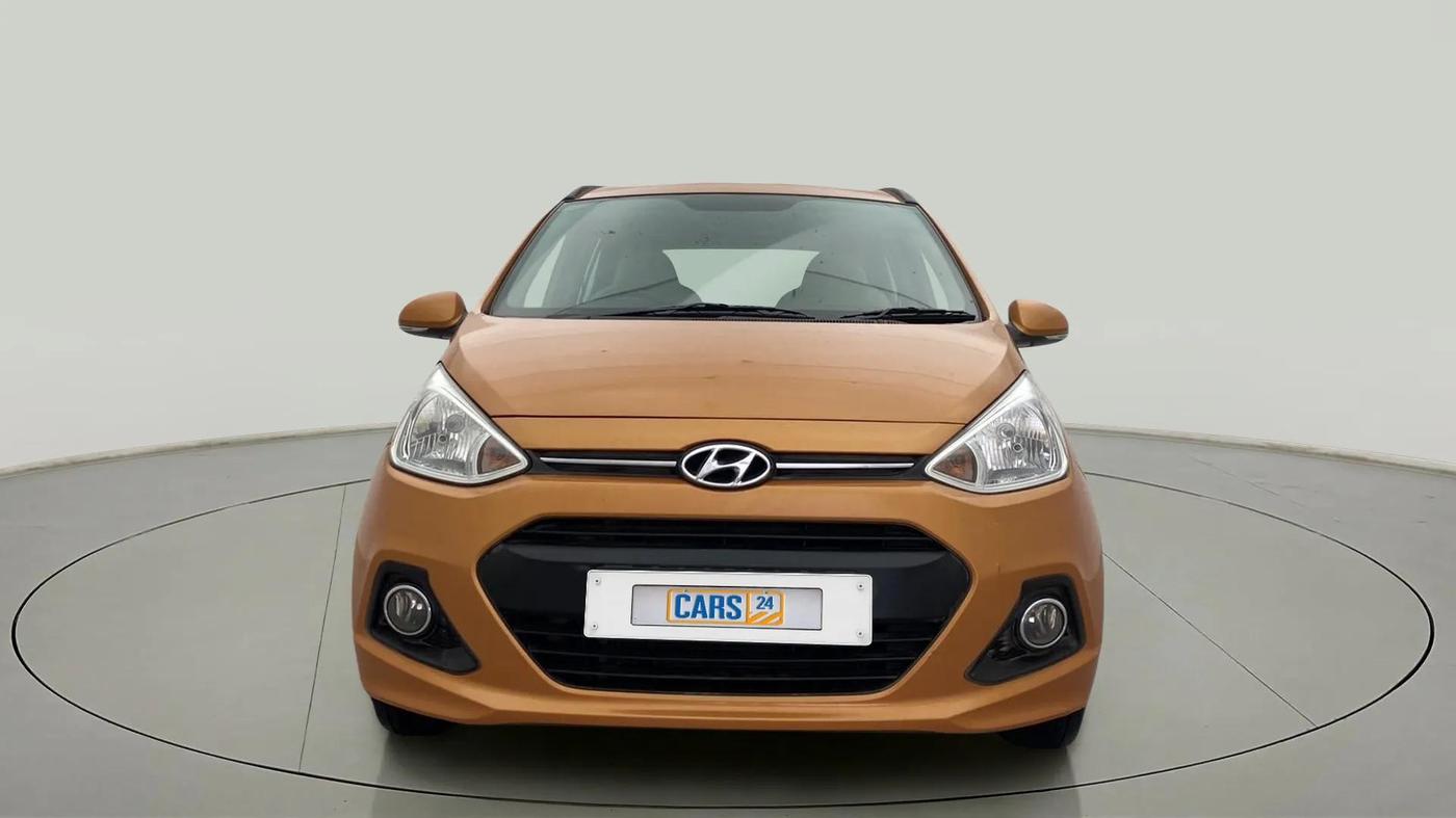 2014 Hyundai Grand i10 SPORTZ AT 1.2 KAPPA VTVT, Petrol, Automatic, 53,881 km, Front