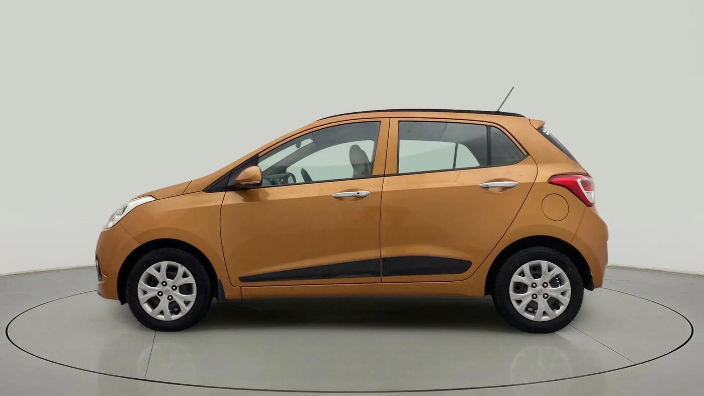 2014 Hyundai Grand i10 SPORTZ AT 1.2 KAPPA VTVT, Petrol, Automatic, 53,881 km, Left Side