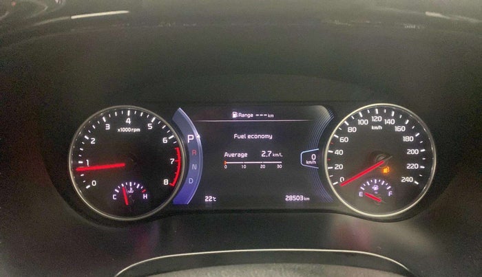 2019 KIA SELTOS GTX AT 1.4 PETROL DUAL TONE, Petrol, Automatic, 28,497 km, Odometer Image