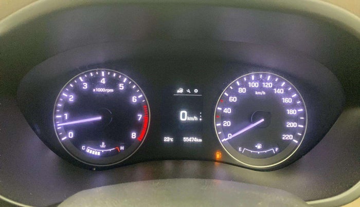 2016 Hyundai Elite i20 ASTA 1.2 (O), Petrol, Manual, 55,495 km, Odometer Image