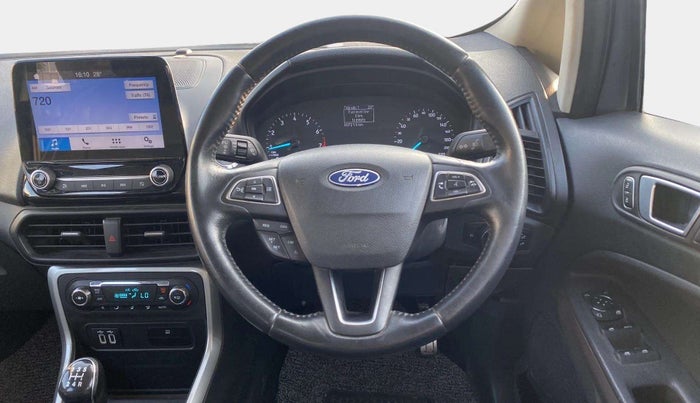 2018 Ford Ecosport TITANIUM + 1.5L PETROL, Petrol, Manual, 60,699 km, Steering Wheel Close Up