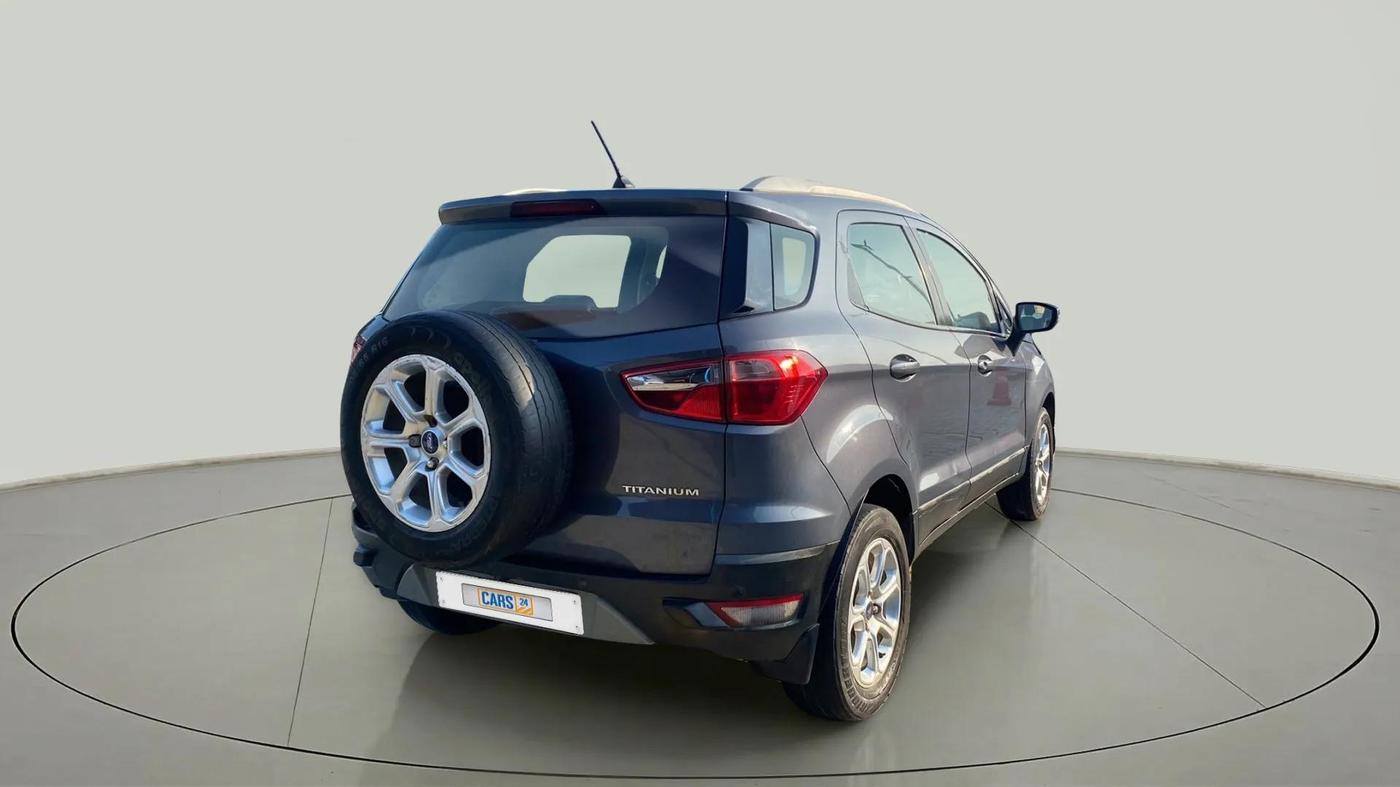 2018 Ford Ecosport TITANIUM + 1.5L PETROL, Petrol, Manual, 60,699 km, Right Back Diagonal
