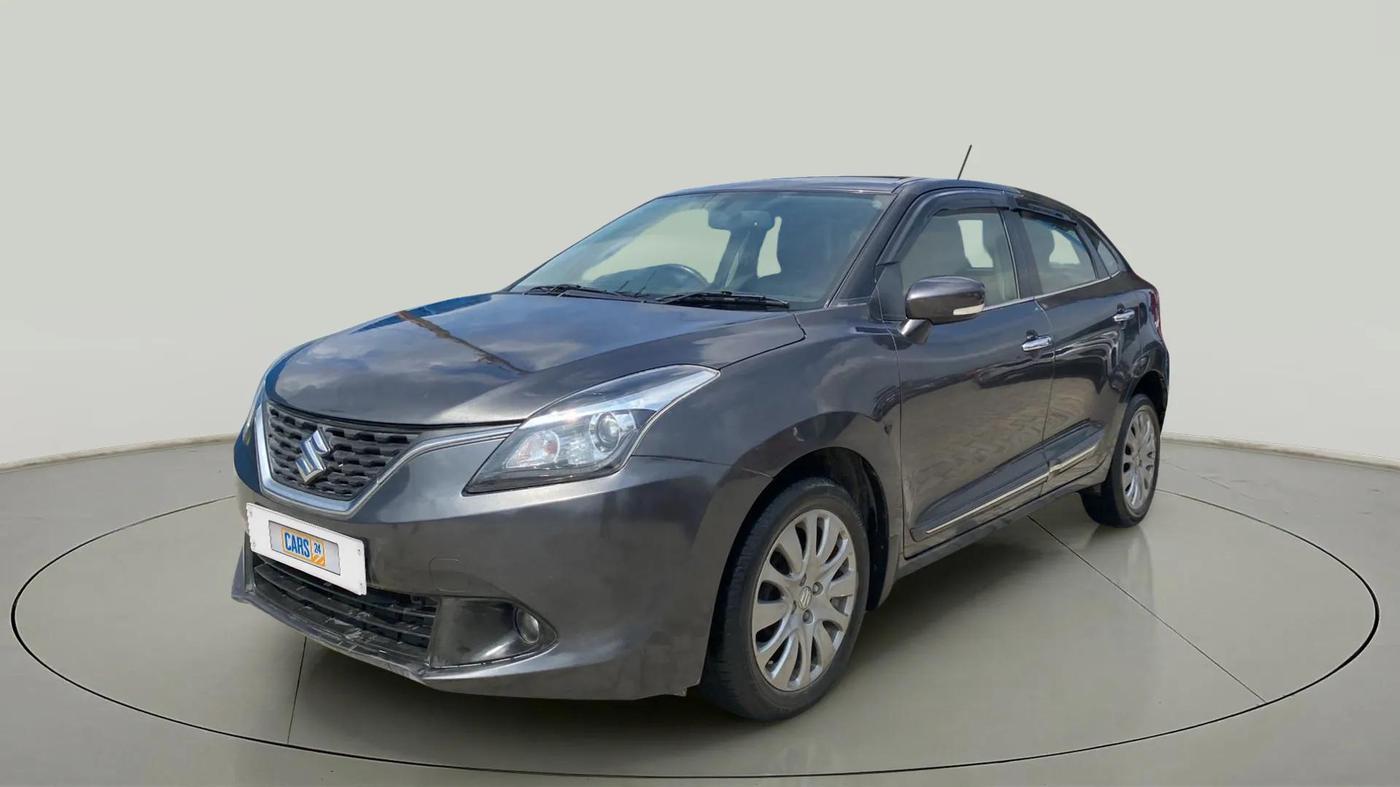 2017 Maruti Baleno ALPHA CVT PETROL 1.2, Petrol, Automatic, 82,284 km, Left Front Diagonal