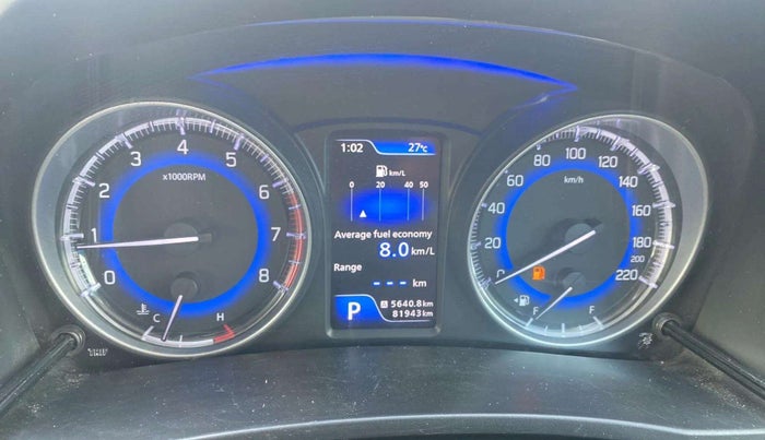 2017 Maruti Baleno ALPHA CVT PETROL 1.2, Petrol, Automatic, 82,170 km, Odometer Image