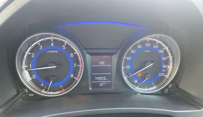2020 Maruti Baleno DELTA PETROL 1.2, Petrol, Manual, 74,972 km, Odometer Image