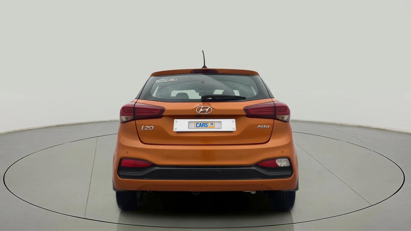 2018 Hyundai Elite i20 ASTA 1.2 (O), Petrol, Manual, 37,291 km, Back/Rear