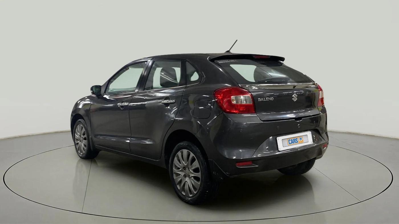 2017 Maruti Baleno ZETA CVT PETROL 1.2, Petrol, Automatic, 44,375 km, Left Back Diagonal
