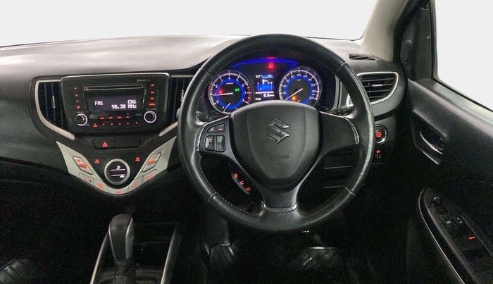 2017 Maruti Baleno ZETA CVT PETROL 1.2, Petrol, Automatic, 44,375 km, Steering Wheel Close Up