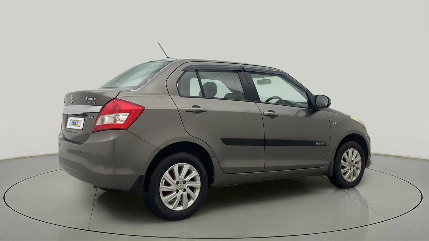 2015 Maruti Swift Dzire ZXI, Petrol, Manual, 57,892 km, Right Back Diagonal